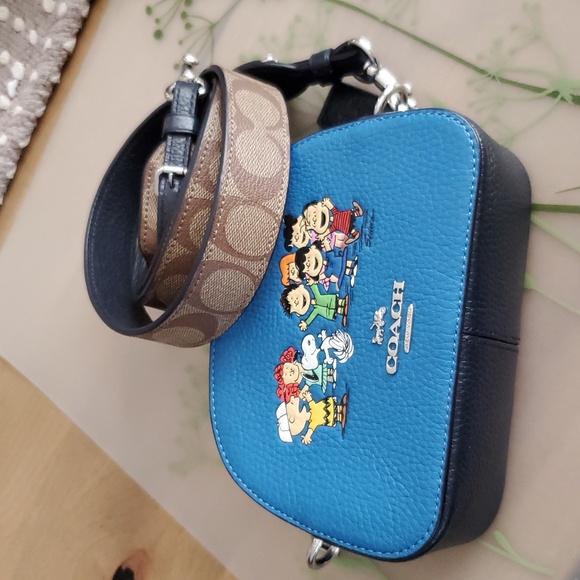 NWT 2021 Coach x Peanuts Mini Bag & Strap - Picture 4 of 12